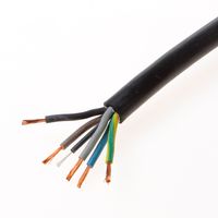 Kabel neopr. zwart 5x1.5