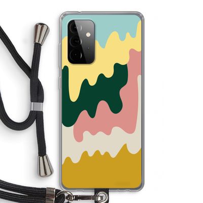 Baar B: Samsung Galaxy A72 5G Transparant Hoesje met koord