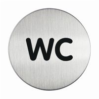 Infobord pictogram Durable 4907 wc rond 83Mm - thumbnail