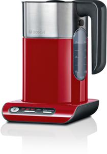 Bosch Haushalt Styline Waterkoker Snoerloos, Oververhittingsbeveiliging Aantal/Volume: 1.5 l Rood