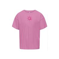 Kids ONLY zomer top S/S meisjes - box fit - fuchsia, roze paars - Kogruth