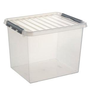 Sunware q-line opbergbox 52l transparant