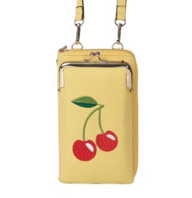 Banned Cherry Pie Telefoon Tas Geel