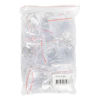 Creativ Company Sleutelhanger, afm 40x50 mm, 25 stuk/ 1 doos