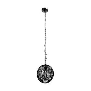 HSM Collection hanglamp Flower - zwart - 34x30 cm - Leen Bakker