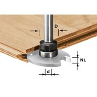 Festool S8 1,5-5 KL16 Spindel voor schijfgroeffrees + lager S 8mm - 499803