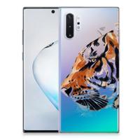 Smartphone hoesje Samsung Galaxy Note 10 Plus Watercolor Tiger