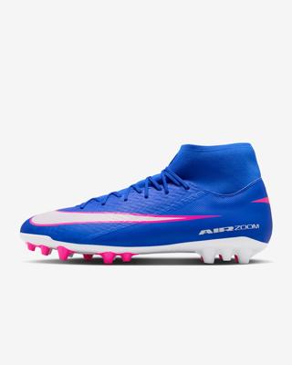 Nike Zoom Superfly 10 ACAD FG/MG Voetbalschoenen Senior Blauw - Maat 44 - Kleur: WitBlauwRoze | Soccerfanshop