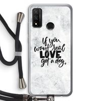 Partner in crime: Huawei P Smart (2020) Transparant Hoesje met koord