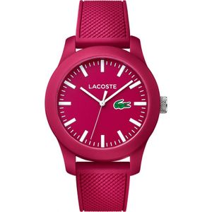 Lacoste horlogeband 2010793 / LC-79-1-47-2587 Rubber Roze 21mm