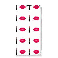 iPhone 14 Hoesje met Magneet Lipstick Kiss