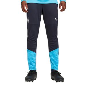 PUMA Valencia Trainingsbroek 2023-2024 Donkerblauw Lichtblauw