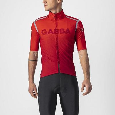 Castelli Gabba RoS Special Edition korte mouw fietsshirt rood heren