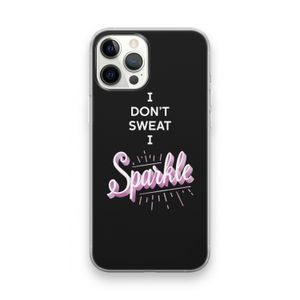 Sparkle quote: iPhone 12 Pro Max Transparant Hoesje