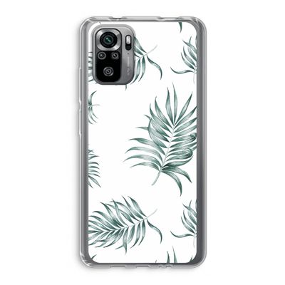 Simple leaves: Xiaomi Redmi Note 10S Transparant Hoesje