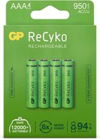 GP Recyko AAA 950mAh 4x