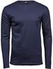 Tee Jays TJ530 Men´s Long Sleeve Interlock Tee - Navy - XXL Tee Jays TJ530 Men´s Long Sleeve Interlock Tee - Navy - XXL