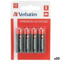 Alkalinebatterijen Verbatim LR06 1,5 V (20 Stuks)