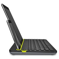 Logitech Bluetooth® Multi-Device Keyboard K480 toetsenbord Universeel QWERTY US International Zwart, Limoen - thumbnail