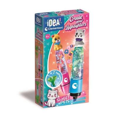 CLEMENTONI - Creëer je eigen fluorescerende lampen - Sweet Pets