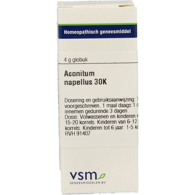 VSM Aconitum napellus 30K (4 gr)