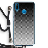Musketon Halftone: Huawei P20 Lite Transparant Hoesje met koord