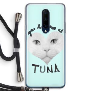 You had me at tuna: OnePlus 7 Pro Transparant Hoesje met koord