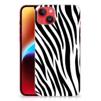iPhone 14 Plus | TPU Hoesje | Zebra