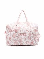 Tartine Et Chocolat sac à langer à fleurs - Blanc - thumbnail