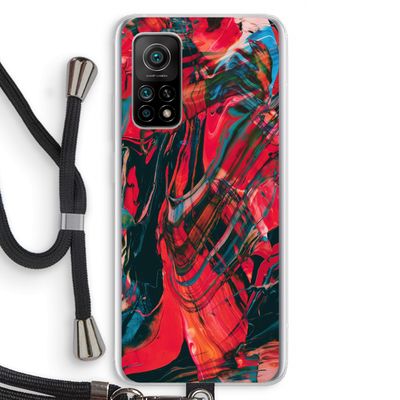 Endless Descent: Xiaomi Mi 10T 5G Transparant Hoesje met koord