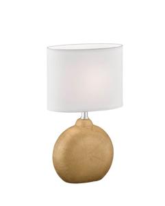 Fischer & Honsel Gouden schemerlamp Foro 36cm 50471