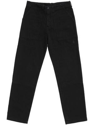 Marcelo Burlon County of Milan pantalon droit à design patchwork - Noir
