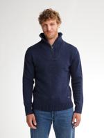 Petrol Knitwear Collar M-3050-kwc258 Trui 5090 Deep Capri