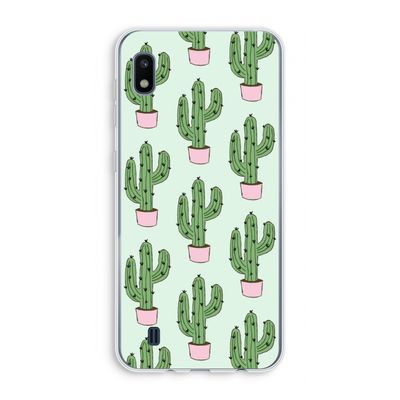 Cactus Lover: Samsung Galaxy A10 Transparant Hoesje