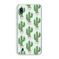 Cactus Lover: Samsung Galaxy A10 Transparant Hoesje