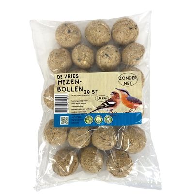 De Vries mezenbollen in folie