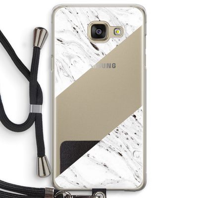 Biggest stripe: Samsung Galaxy A5 (2016) Transparant Hoesje met koord