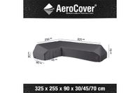 AeroCover | Loungesethoes 325 x 255 x 90 x 30-45-70(h) | L-Platform Links - thumbnail