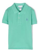 Ralph Lauren Kids polo en coton à logo brodé - Vert