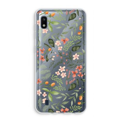 Sweet little flowers: Samsung Galaxy A10 Transparant Hoesje