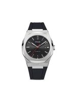 D1 Milano montre Automatic Rubber 41.5mm - Noir - thumbnail