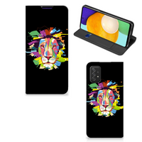 Samsung Galaxy A03s Magnet Case Lion Color - thumbnail