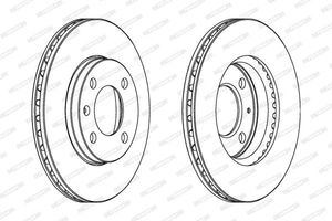 Ferodo Remschijf DDF175C