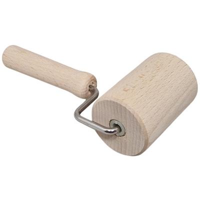 Deegroller beukenhout met handvat 17 cm