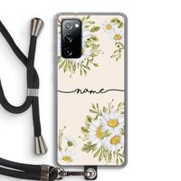 Daisies: Samsung Galaxy S20 FE / S20 FE 5G Transparant Hoesje met koord Daisies: Samsung Galaxy S20 FE / S20 FE 5G Transparant Hoesje met koord