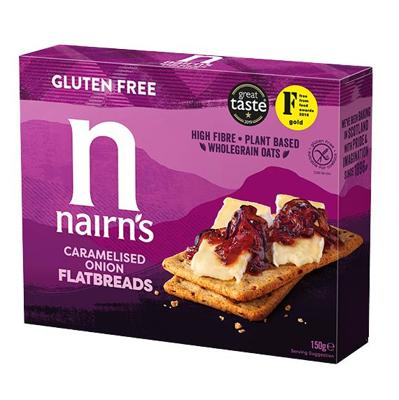 Nairns Flatbread gekarameliseerde ui Nairns Flatbread gekarameliseerde ui