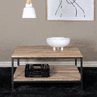 Nohr Salontafel 'Michaele' Teakhout, 80 x 80cm