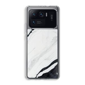 Elegante marmer: Xiaomi Mi 11 Ultra Transparant Hoesje
