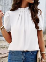 Plain Loose Casual Shirt