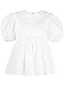 Cecilie Bahnsen blouse Summer à manches bouffantes - Blanc